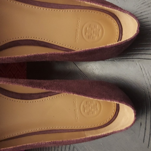 TORY BURCH Malbec Marsden Smoking Slipper Suede Flats - Picture 3 of 8